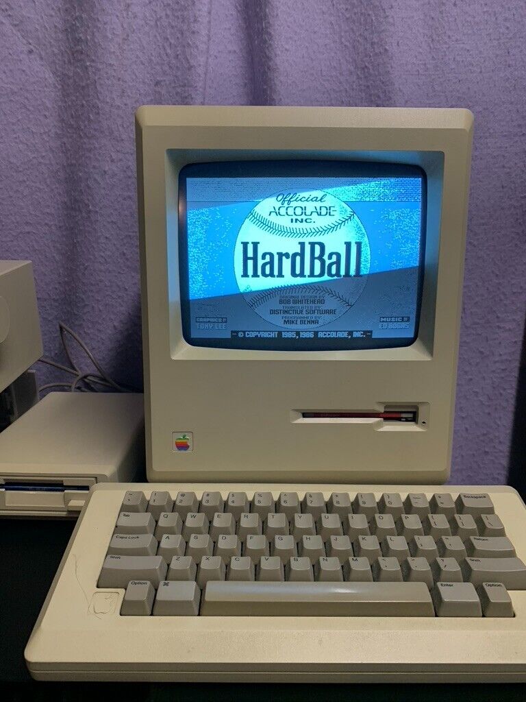 Apple Macintosh 512K Computer. Working well. Needs drive sensor