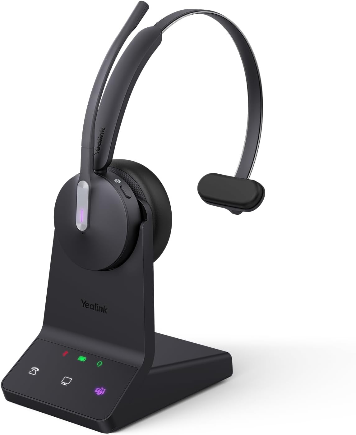 Yealink WH64 Wireless Mono Headset DECT Bluetooth 3X Noise Cancelling