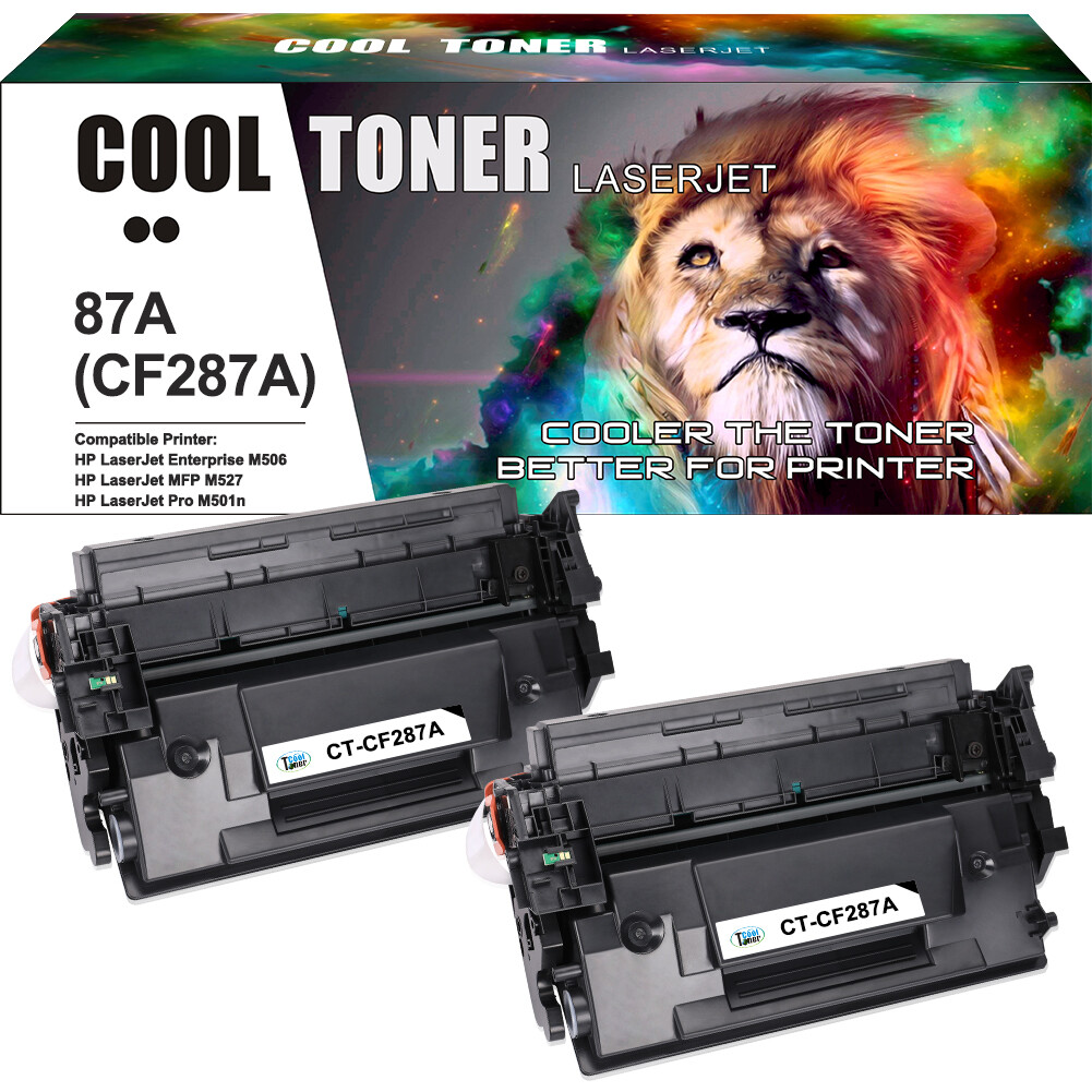 1-6PK CF287A 87A Toner Cartridges Fits for HP Enterprise MFP M527f MFP M527z Lot