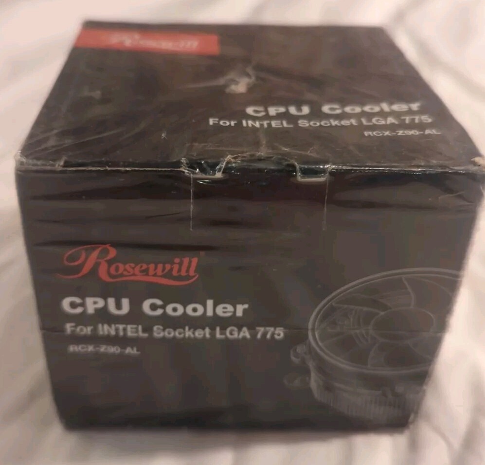 Rosewill RCX-Z90-AL CPU Cooler and Fan *Factory Sealed*