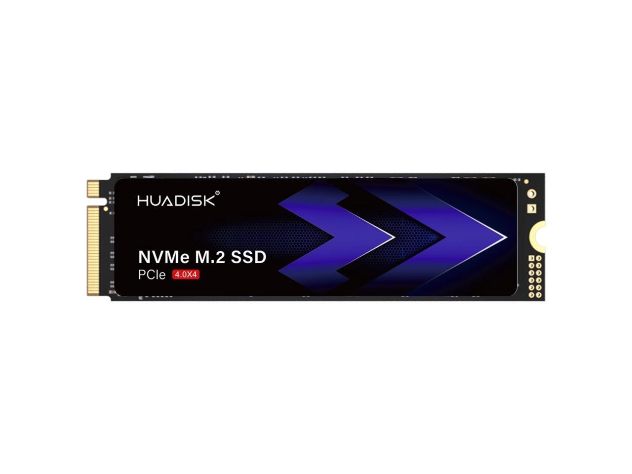 HUADISK 1TB QLC NVMe SSD, M.2 2280 PCIe Gen4x4 Internal Solid State Drive, Read