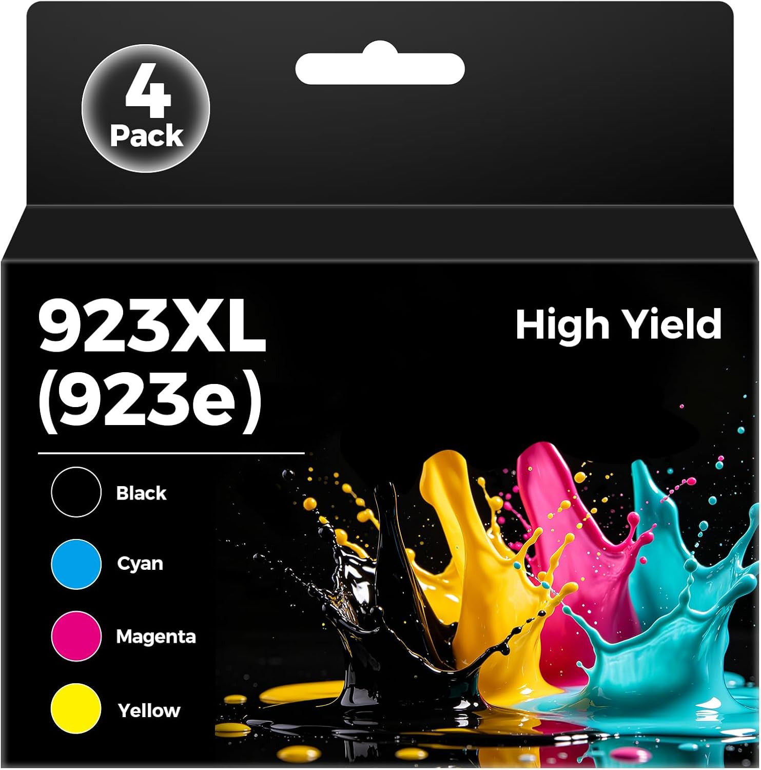 923E 923 923XL Ink Cartridges Combo Pack Compatible for HP Ink 923 923XL