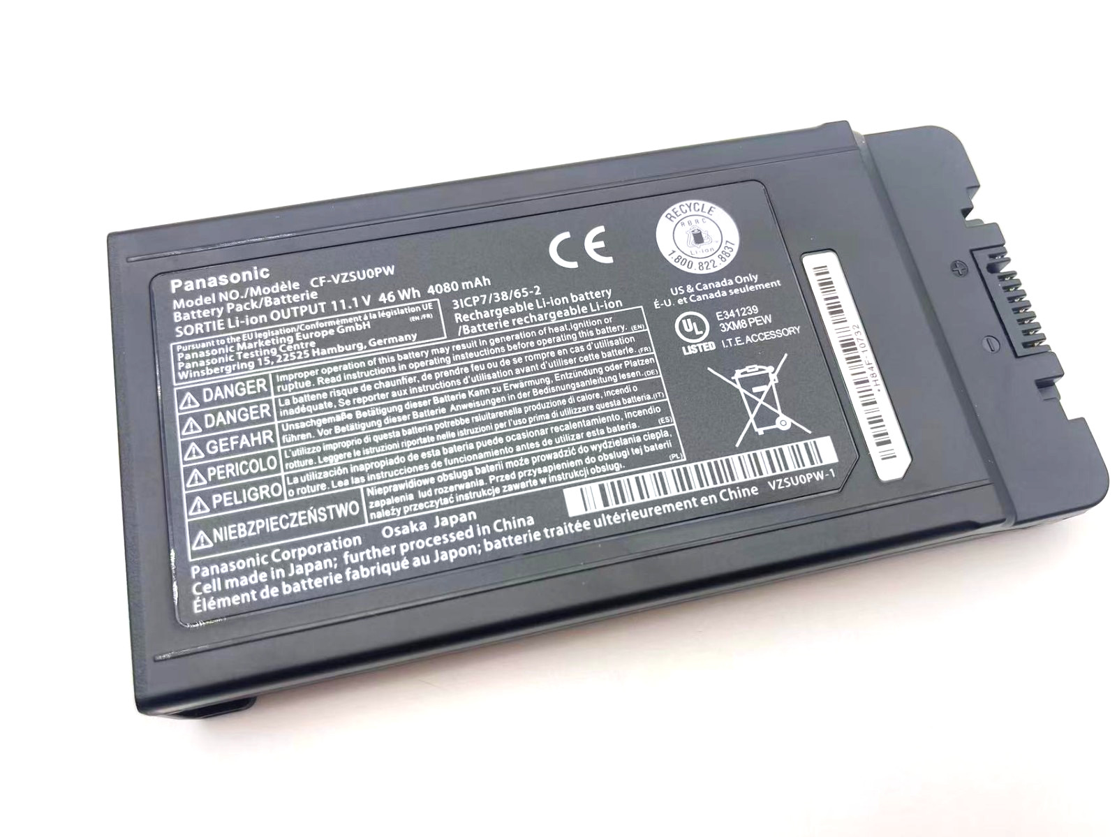 Genuine 46Wh CF-54 CF-VZSU0PW Battery for  Panasonic Toughbook CF-54 MK1 MK2 MK3