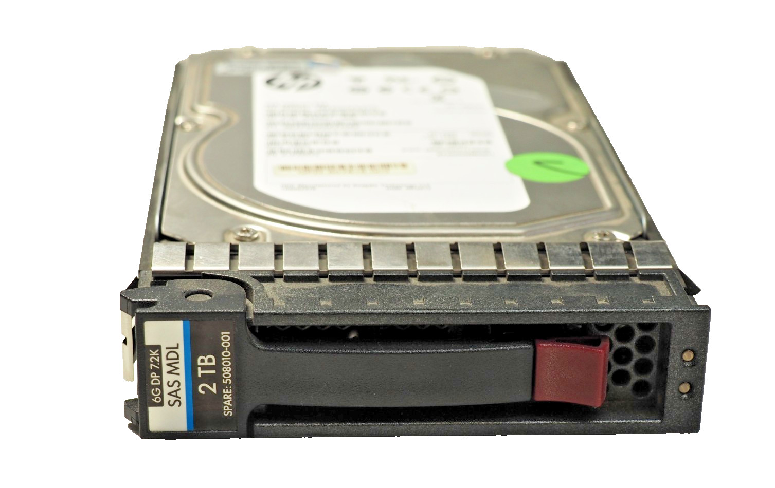 HP 508010-001 MB2000FBZPN 2TB 3.5" 7.2K 6Gbs SAS Hard Drive HDD w/Caddy