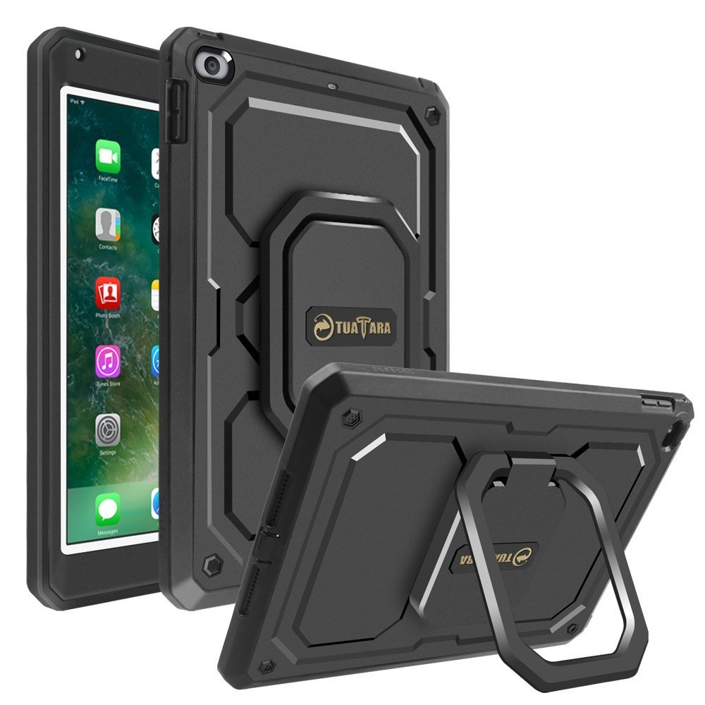 For New iPad 9.7 inch 6th Generation 2018 Tablet Smart Case Cover Grip Stand