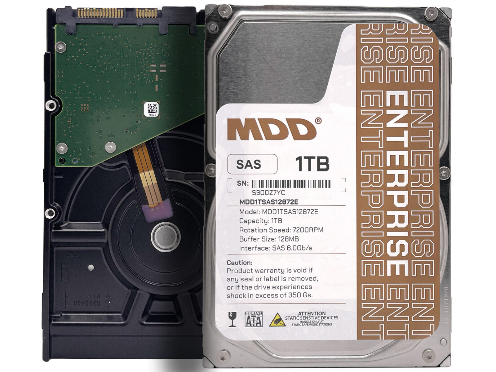 MDD 1TB 7200RPM SAS 6Gb/s 128MB 7200RPM 3.5inch Internal Enterprise Hard Drive