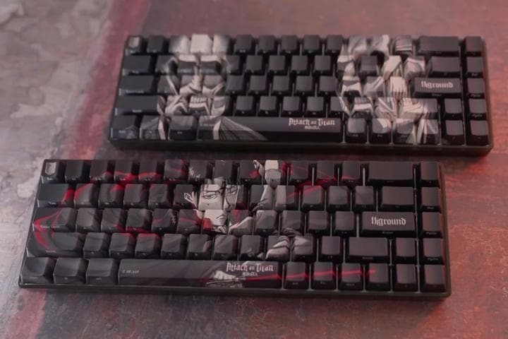 Higround x Attack on Titan Colossal Titan Keyboard New Sealed