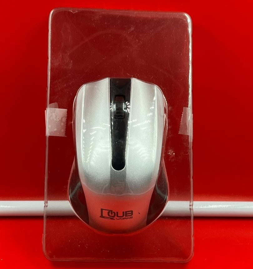 2025 QUB Works 2.4 GHz Wireless Optical Mouse with Dongle