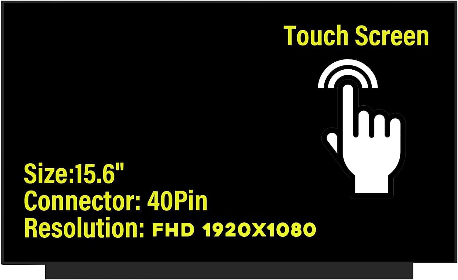 A+ NV156FHM-T07 V8.0 R156NWF7 R2 ideapad 5 15are05 5 15iil05 LCD Display Screen