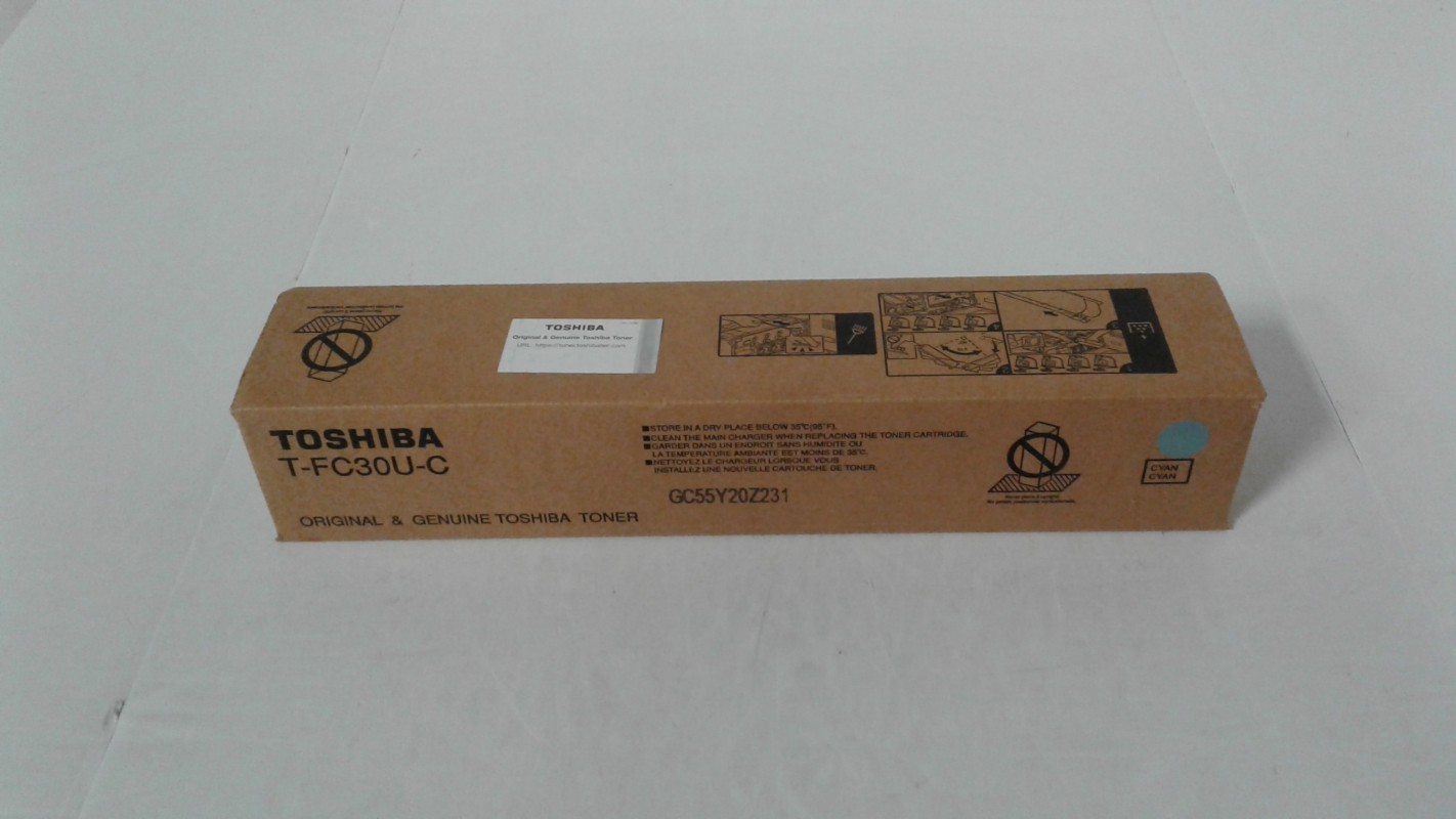 Toshiba T-FC30U-C Toner Ctg Cyan for Toshiba E-STUDIO 2550 C