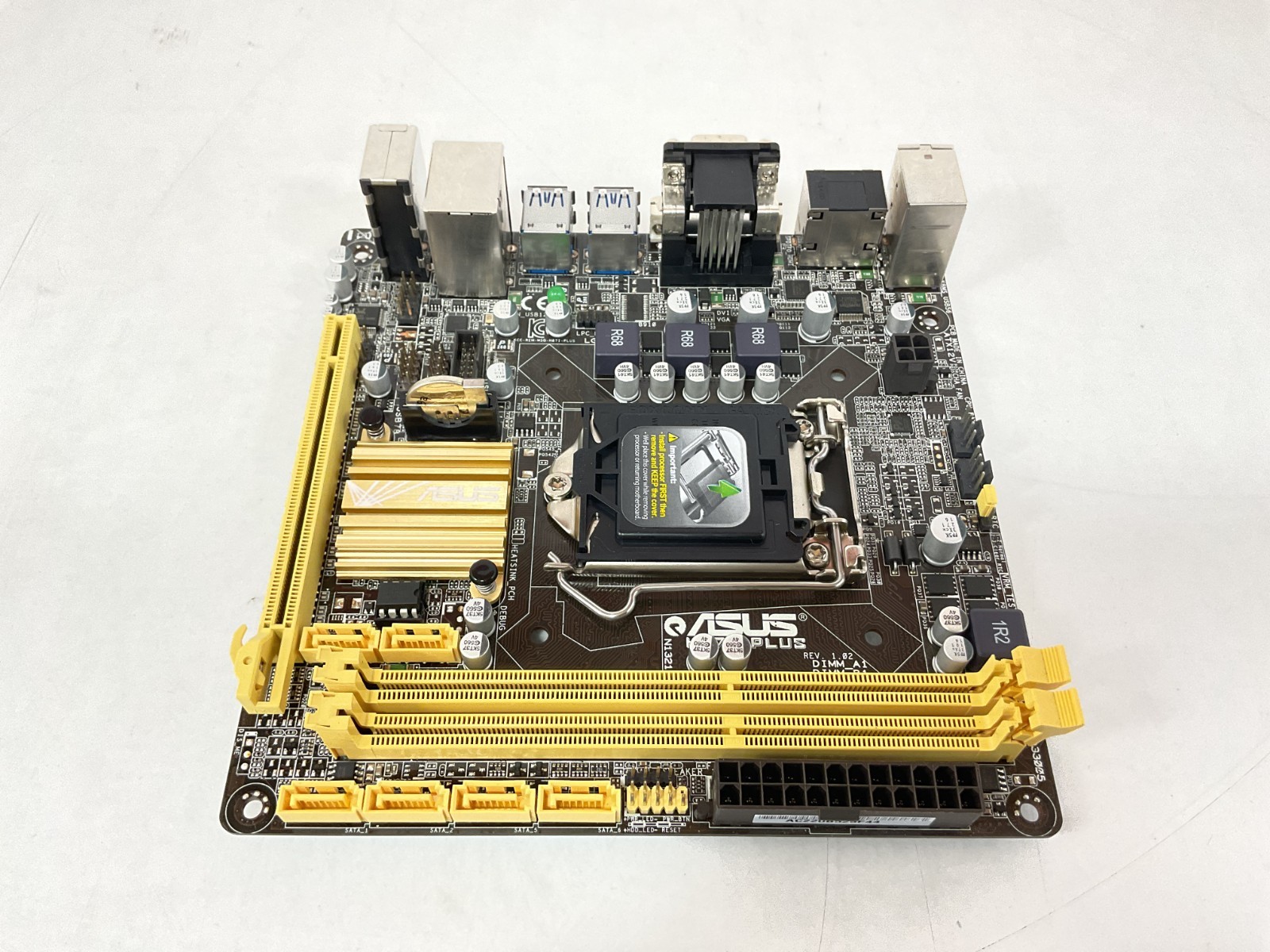 ASUS H87I-PLUS Mini-ITX LGA 1150 DDR3 Motherboard - H87I-PLUS