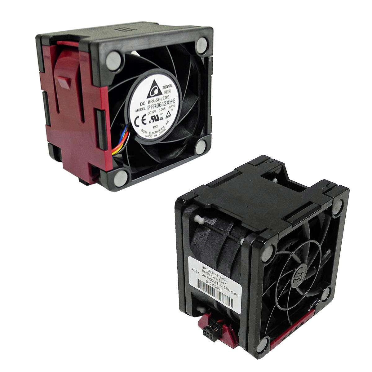 HP 654577-002 Fan Cooling Fan ProLiant DL380e DL380p DL385p G8 Gen8 662520-001