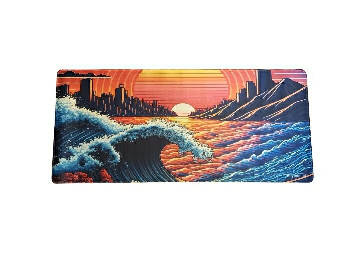 XXL Professional Large Mouse Pad - The Great Wave of Kanagawa - Japanese Art NEW
