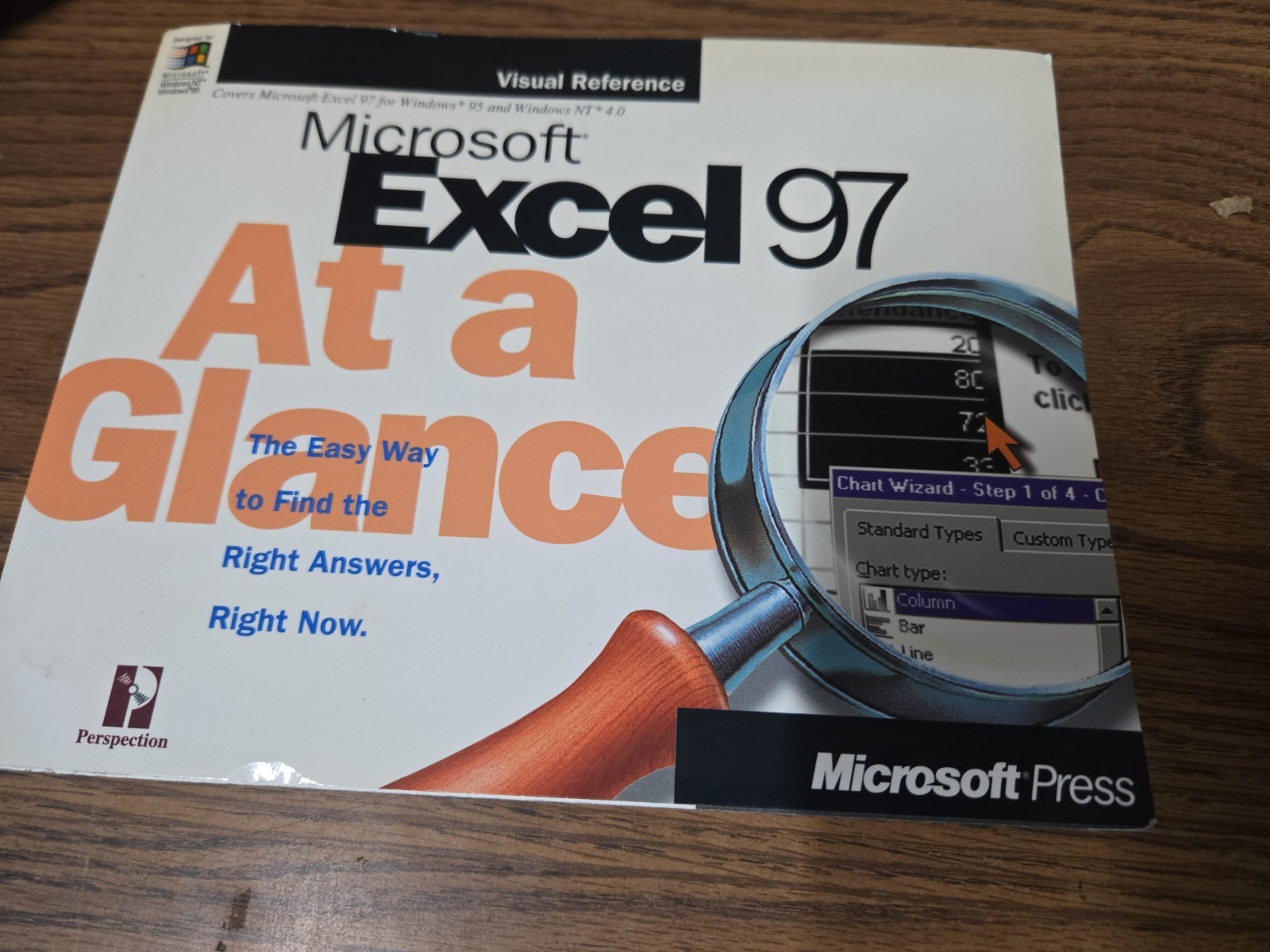 Microsoft Excel 97 at a Glance Covers Microsoft Excel 97 for Windows NT 4.0