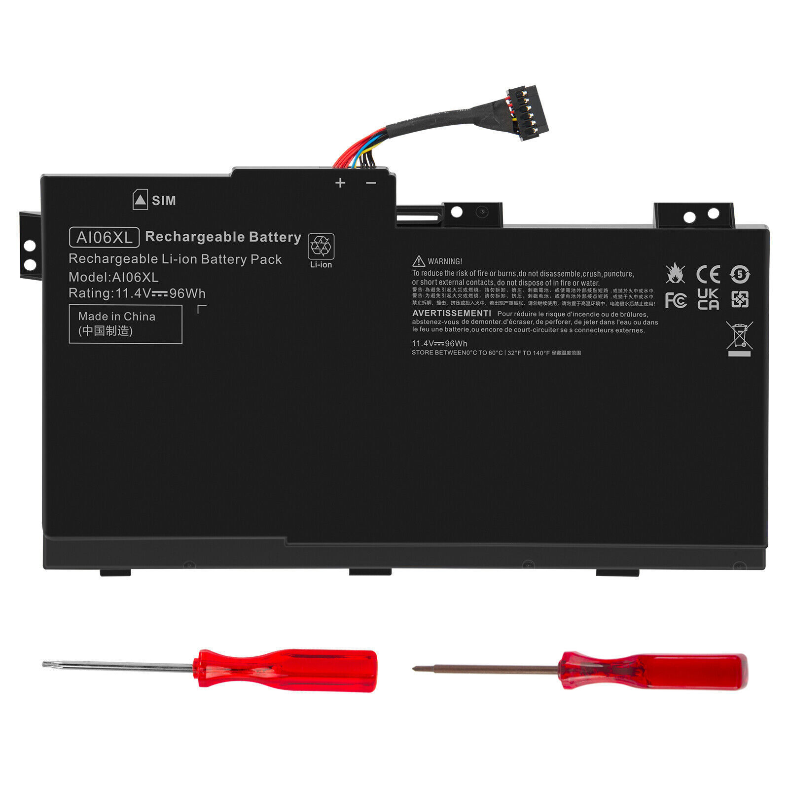 Genuine AI06XL Battery For HP ZBook 17 G3 808451-001 808451-002 96Wh