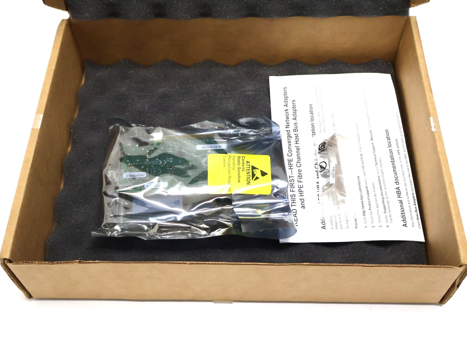 HPE SN1200E 16Gb Fibre Channel HBA Card Q0L13A 870001-001 Read