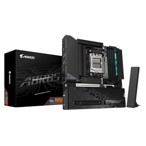 GIGABYTE B850M AORUS STEALTH Micro-ATX Motherboard MB7040 AMD AM5 DDR5