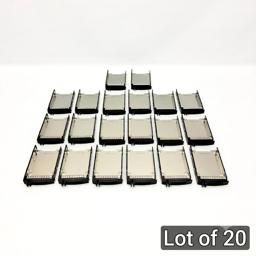 Lot of 20 Chenbro RM13108-14B 2.5" SAS SATA HDD Drive Caddy Tray - No Screws