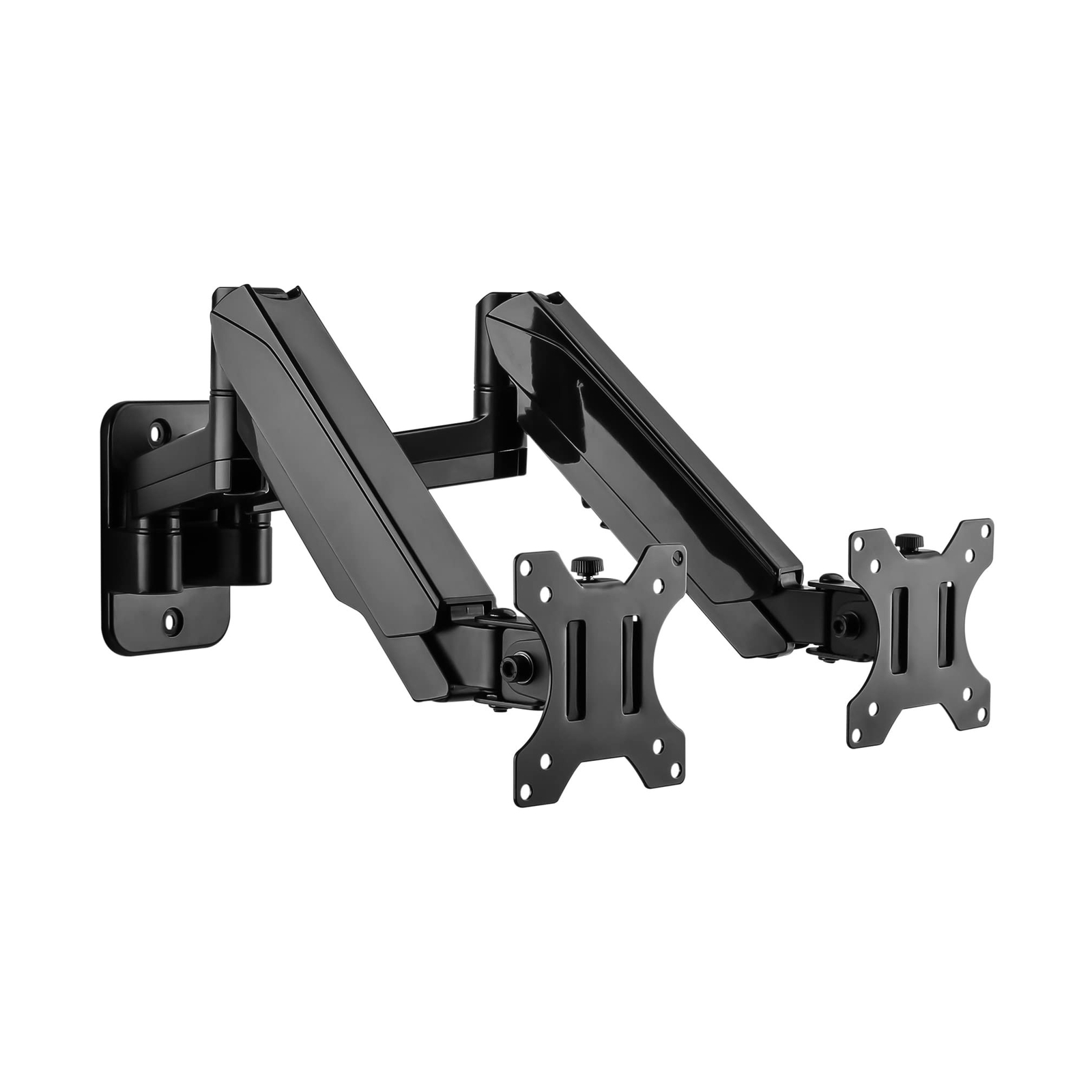 UPGRAVITY Dual Monitor Wall Mount, Monitor Wall Arm for 17-32 inch Flat/Curve...