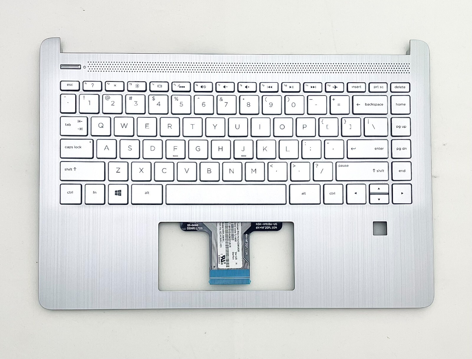 New OEM HP PAVILION 14-DQ 14-DQ2043CL Top Cover Palmrest Keyboard L61507-001