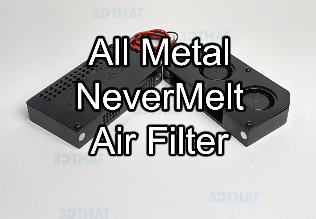 NeverMelt All Metal 3D Printer Active Charcoal Air Filter