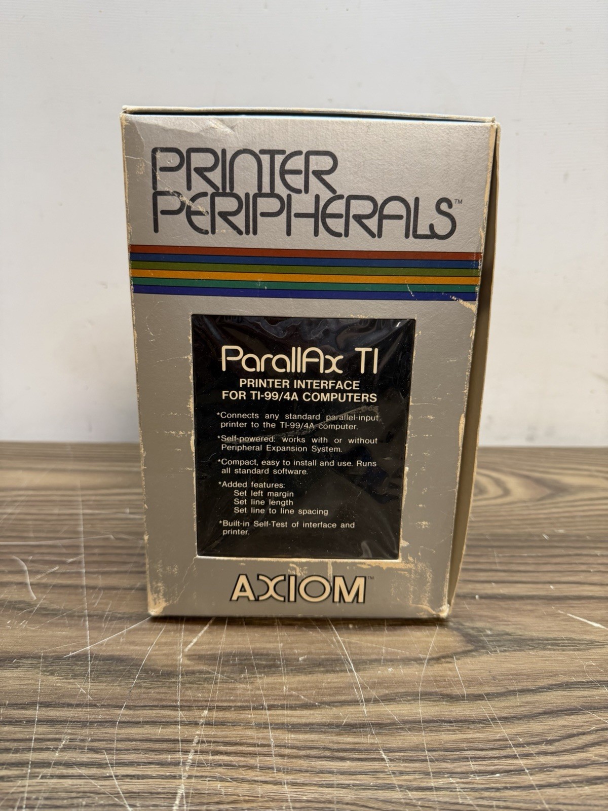 VINTAGE AXIOM TI-99/4A PRINTER PERIPHERALS PARALLAX PARALLEL INTERFACE RARE