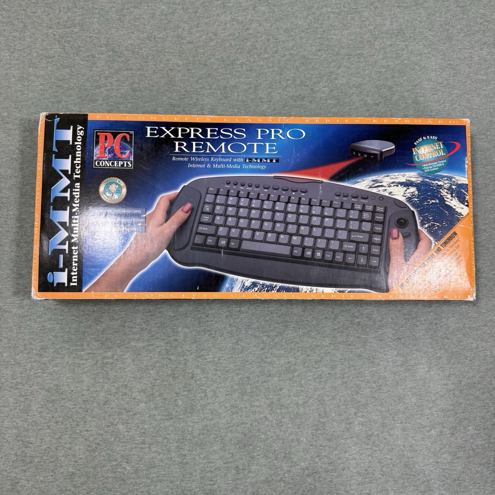 Vintage Brand NEW i-MMT Express Pro Remote wireless keyboard precise control
