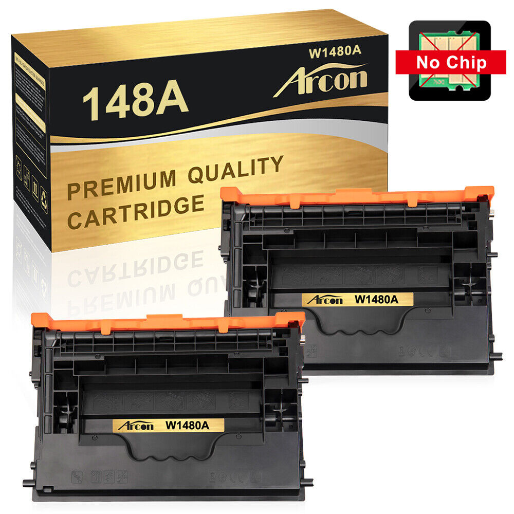 2Pc Toner Cartridge compatible with HP W1480A LaserJet Pro 4001n 4001dn MFP 4101