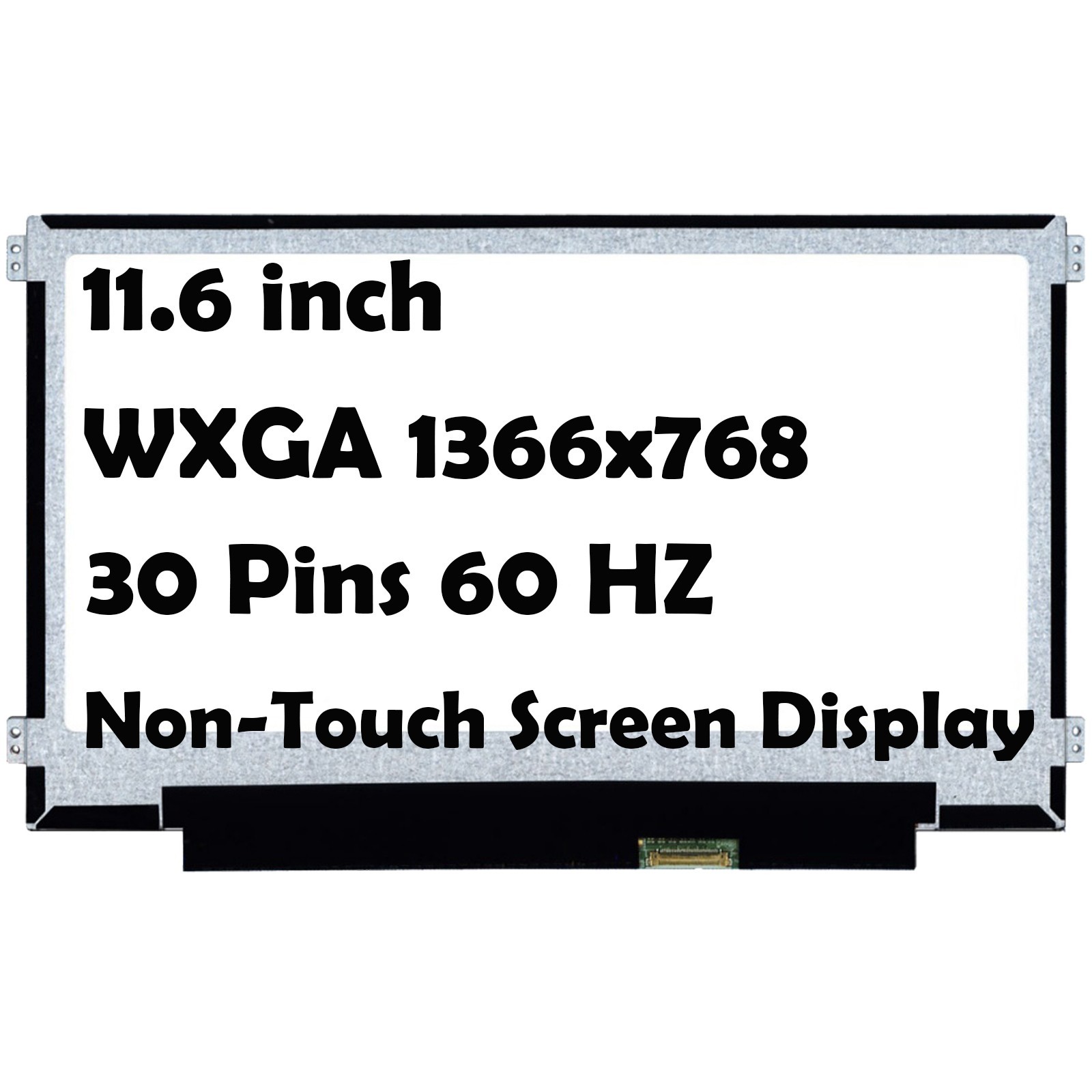 B116XTN02.3 H/W:3B New 11.6 Slim LED Screen WXGA HD 1366x768 30pin eDP B-R