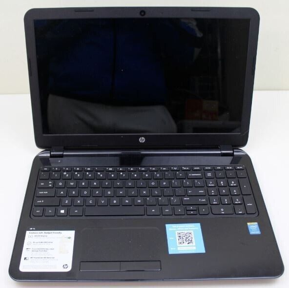 HP Notebook 15-r011dx Laptop 15 Intel Pentium READ