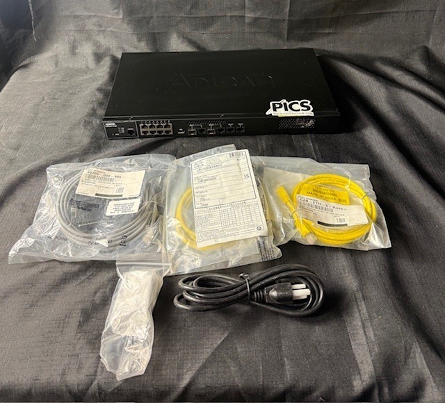 Adtran NetVanta 4148P 8-Port PoE Ethernet Networking Switch 17004148F11