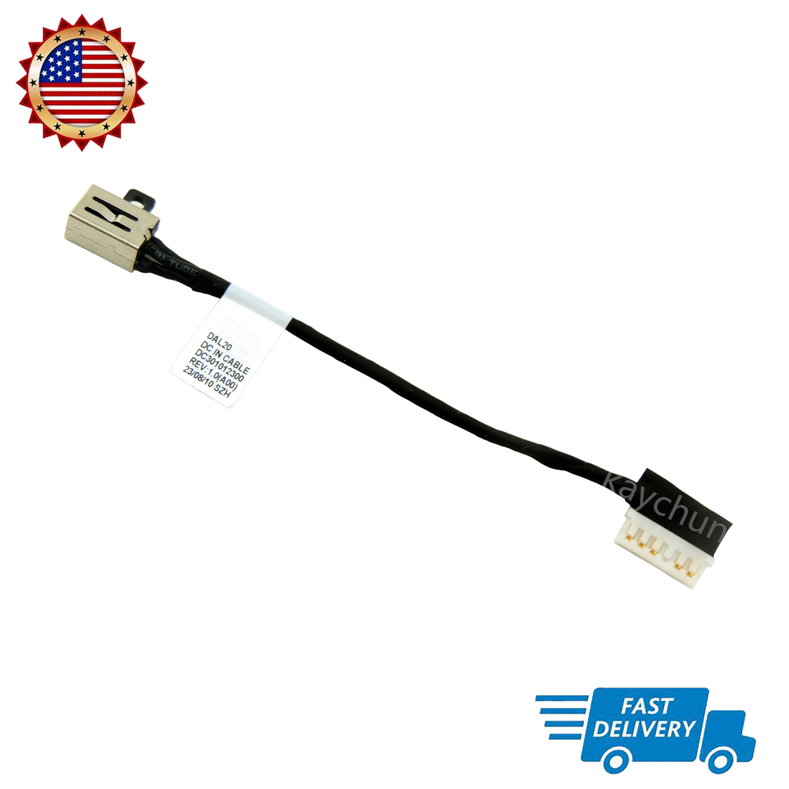 Genuine for Dell Inspiron 3583 P75F006 DC IN power jack charging port connector