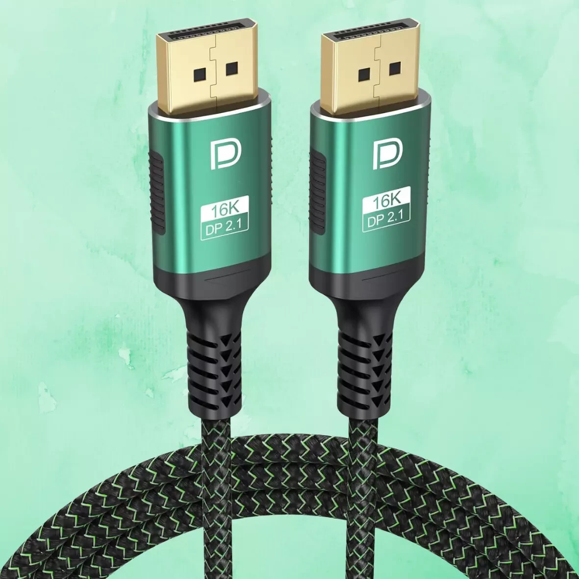 DisplayPort Cable 2.1 3FT, Display Port Cables 16K@60Hz 8K@120Hz 4K@240Hz, DP to