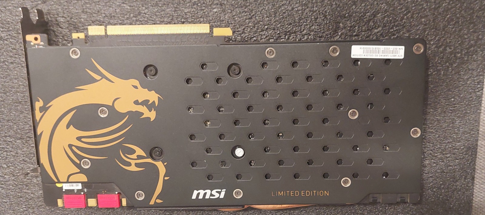 GTX980Ti gaming 6G Golden Edition