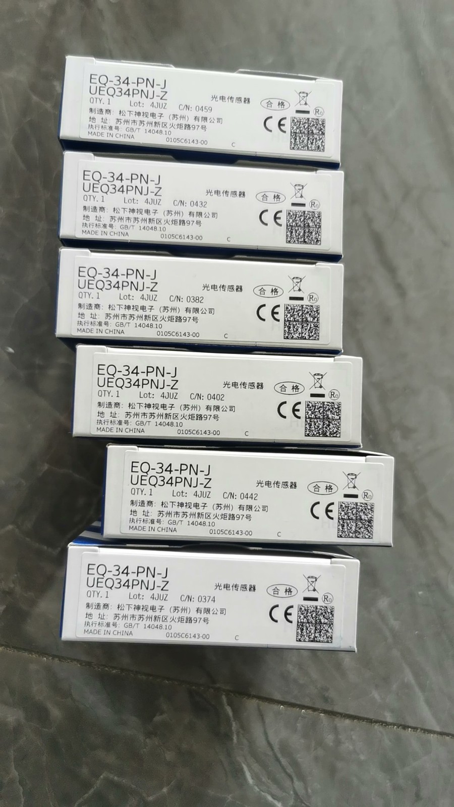 1PC NEW Panasonic EQ-34-PN-J Sensor Expedited Shipping
