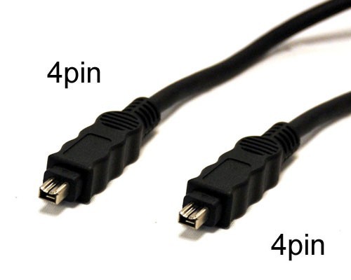 Bytecc FW4415K  4pin to 4pin FireWire 400(IEEE1394a) 15 FT. Cable