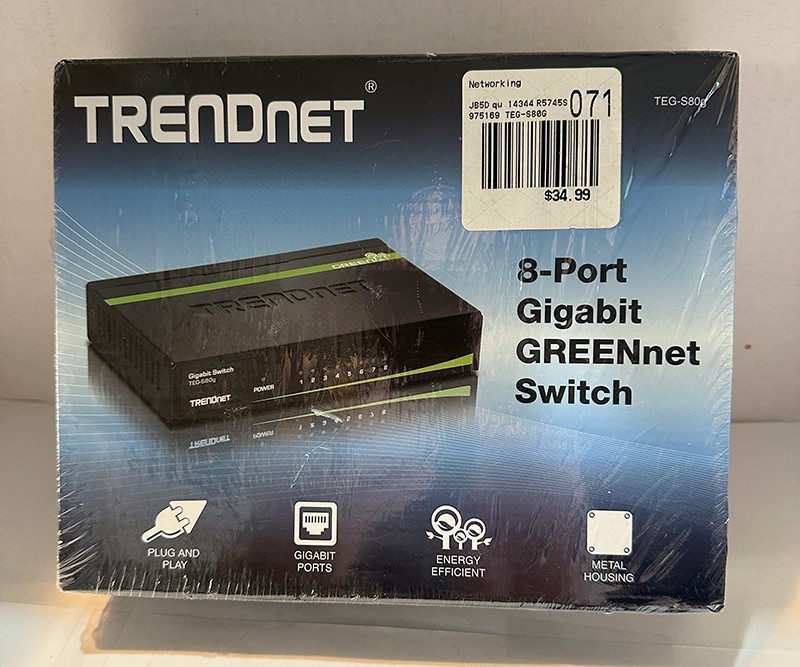 TRENDnet TEG-S50g 5-Port Gigabit Switch New Sealed