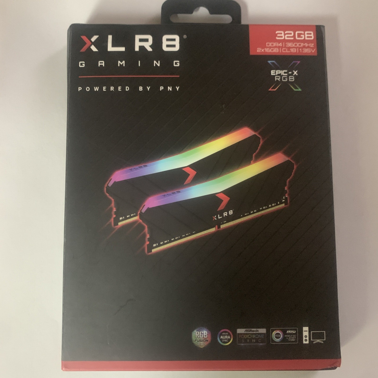Desktop RAM 32GB DDR4  2x16GB xlr8 epic x RGB