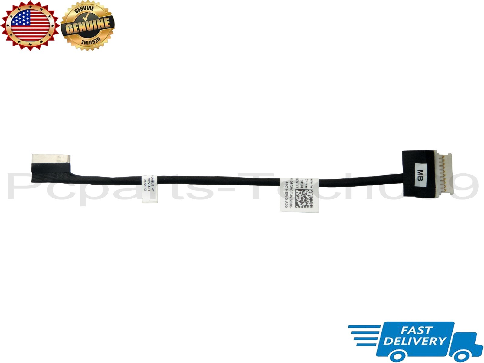 Genuine For DELL Latitude 3440 3540 P170G laptop Battery Cable Connector 06CVCT