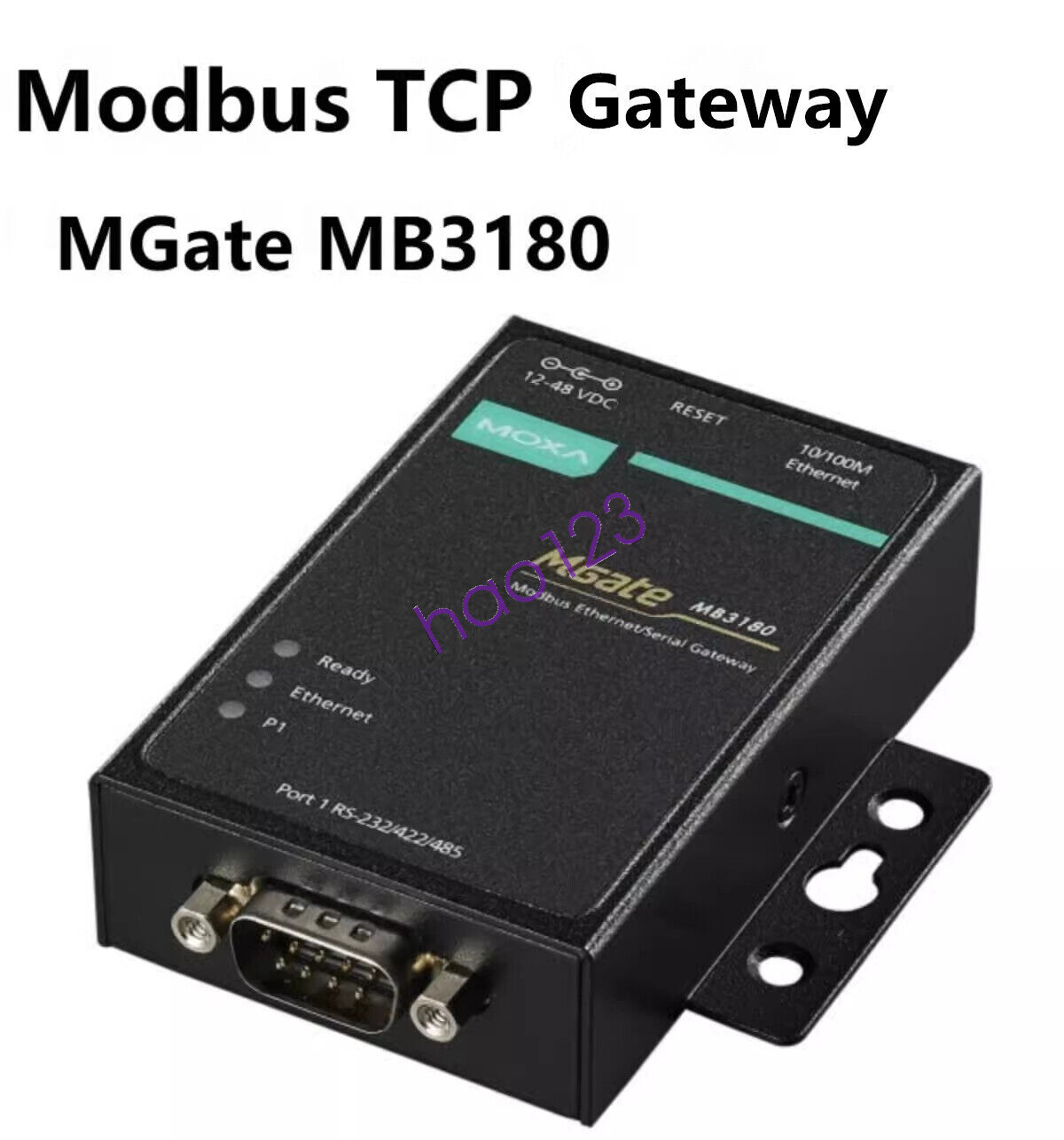 1pcs MOXA MGate MB3180 1-port Standard Gateway MODBUS Gateway DHL/FedEx