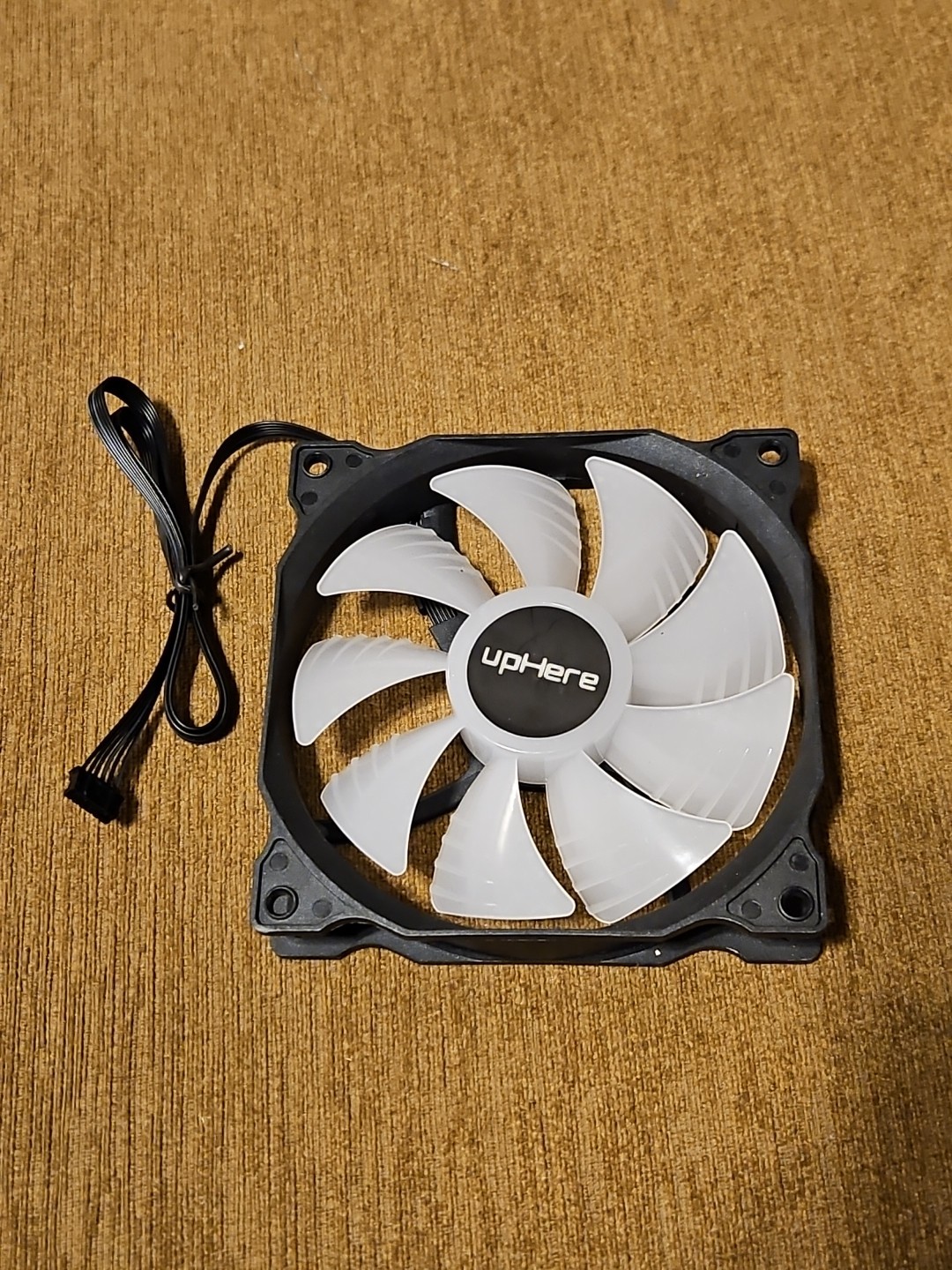 Uphere 1-Pack Long Life Computer Case Cooling Fan for PC Case 