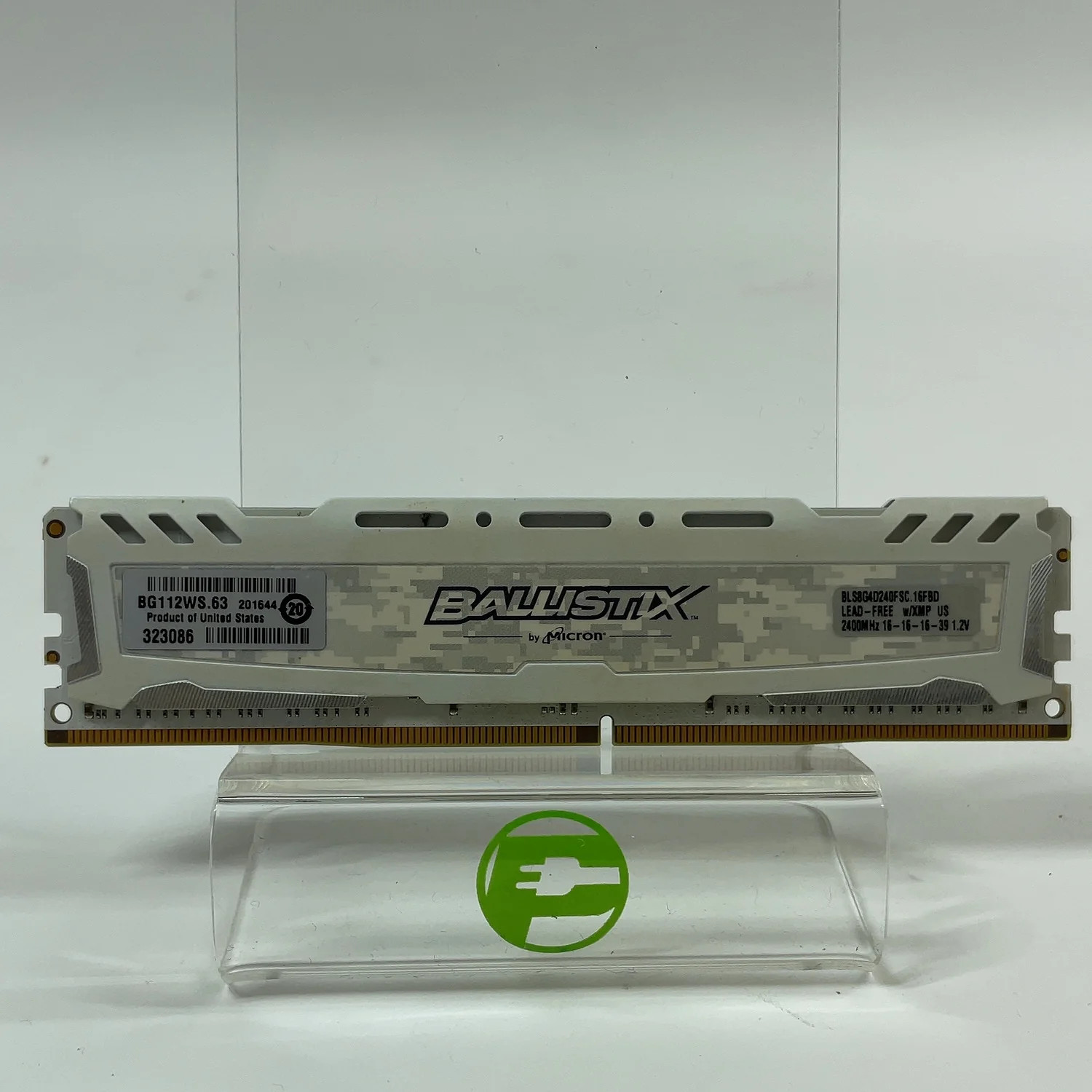 Micron Ballistix 8GB (1x8GB) RAM DDR4 2400MHz BLS8G40240FSC.16FBD