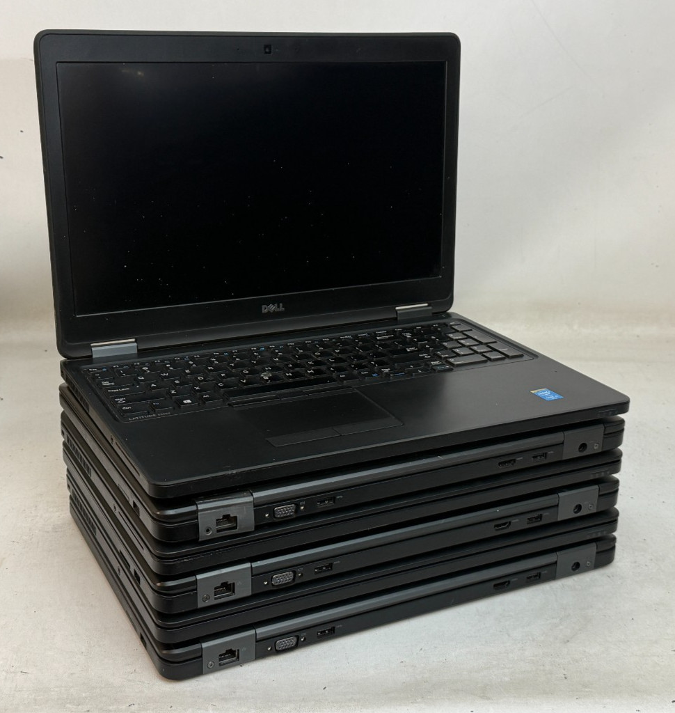 Dell Latitude E5550 15.6" (i5-5300u - 4GB/8GB RAM - NO OS/HDD) - Lot of 6