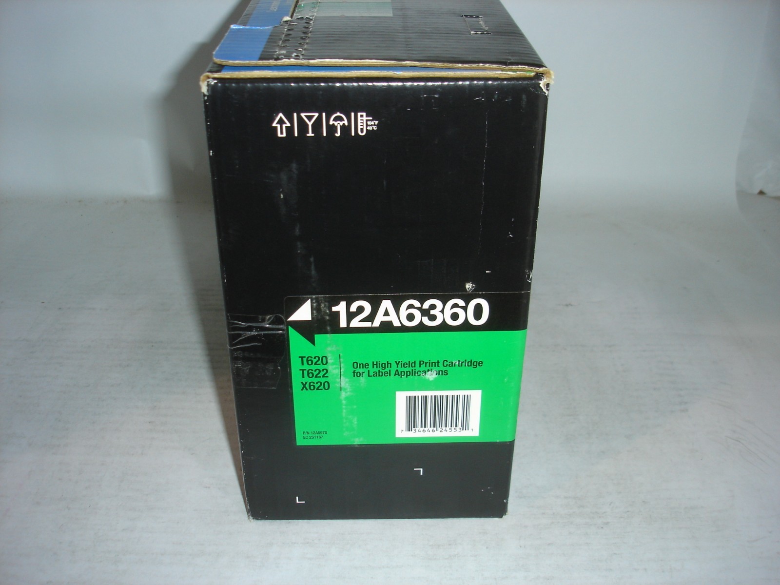 Genuine Lexmark 12A6360 High Yield Print Cartridge for Label Applications