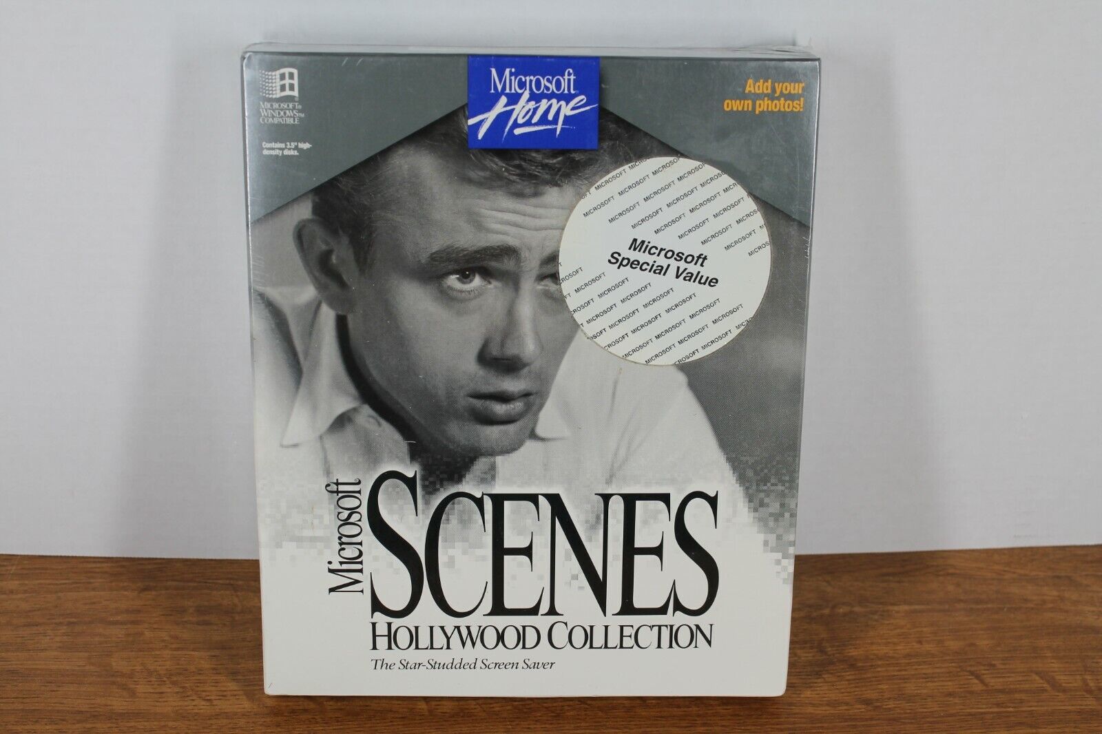 Microsoft - Scenes - Hollywood Collection - Star-Studded Screen Saver - NEW RARE