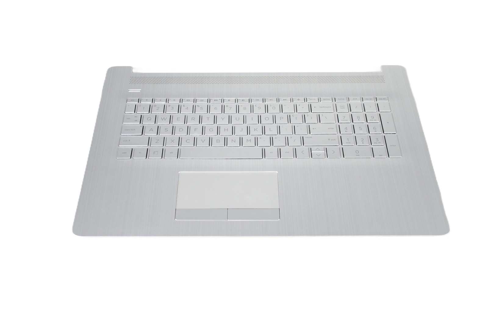 Silver Palmrest Backlit Keyboard Touchpad for HP 17-BY 17-CA 17Z-CA ODD 73H1 PTP