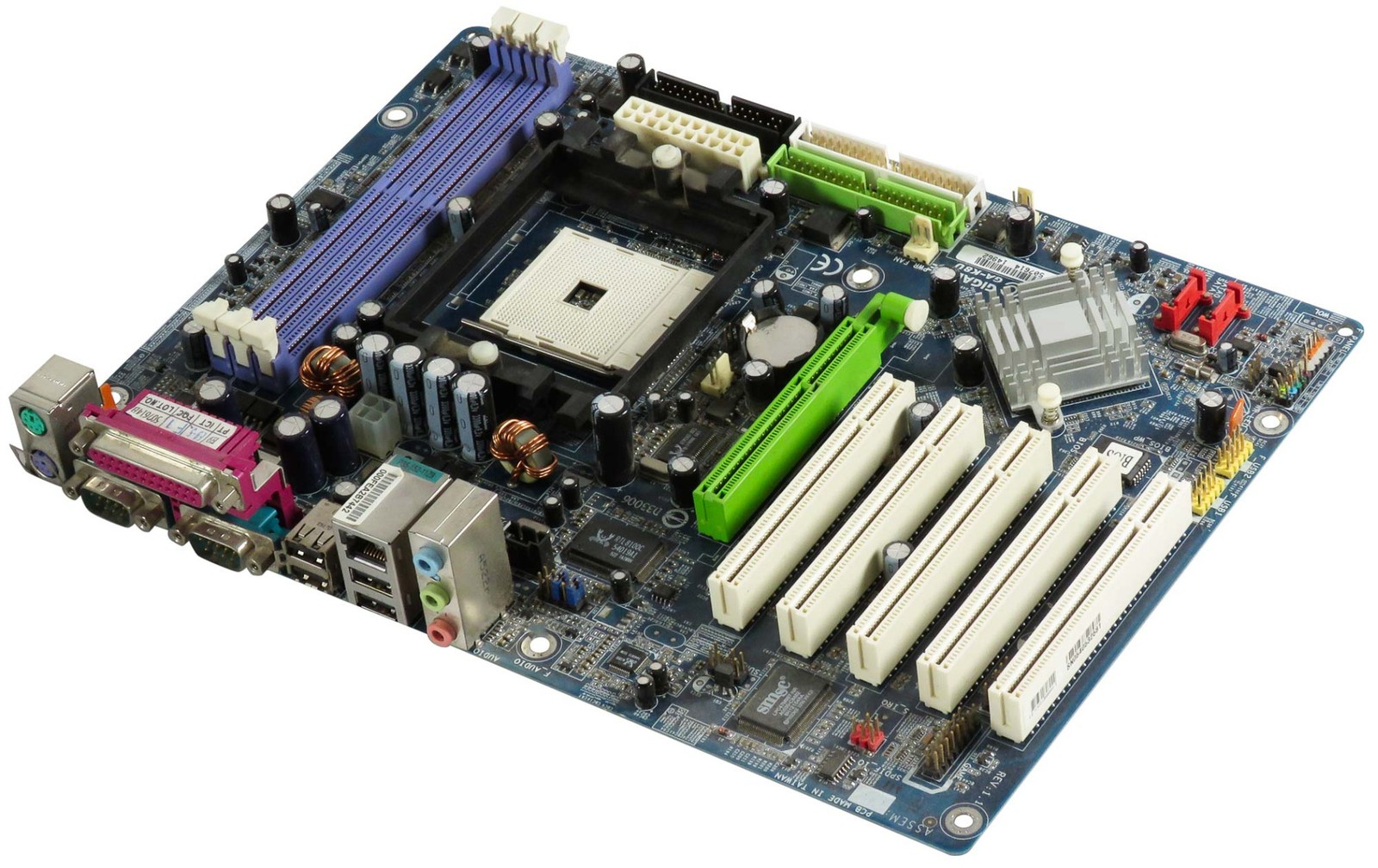 GIGABYTE GA-K8U Socket 754 DDR ATX Mainboard PCI AGP