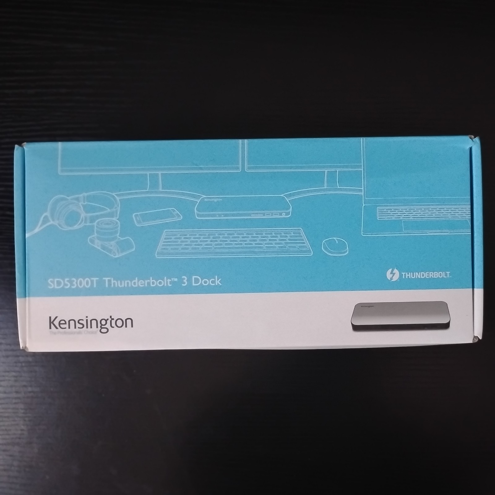 Kensington SD5300T Thunderbolt 3 Docking Station, Gray, Universal Compatible