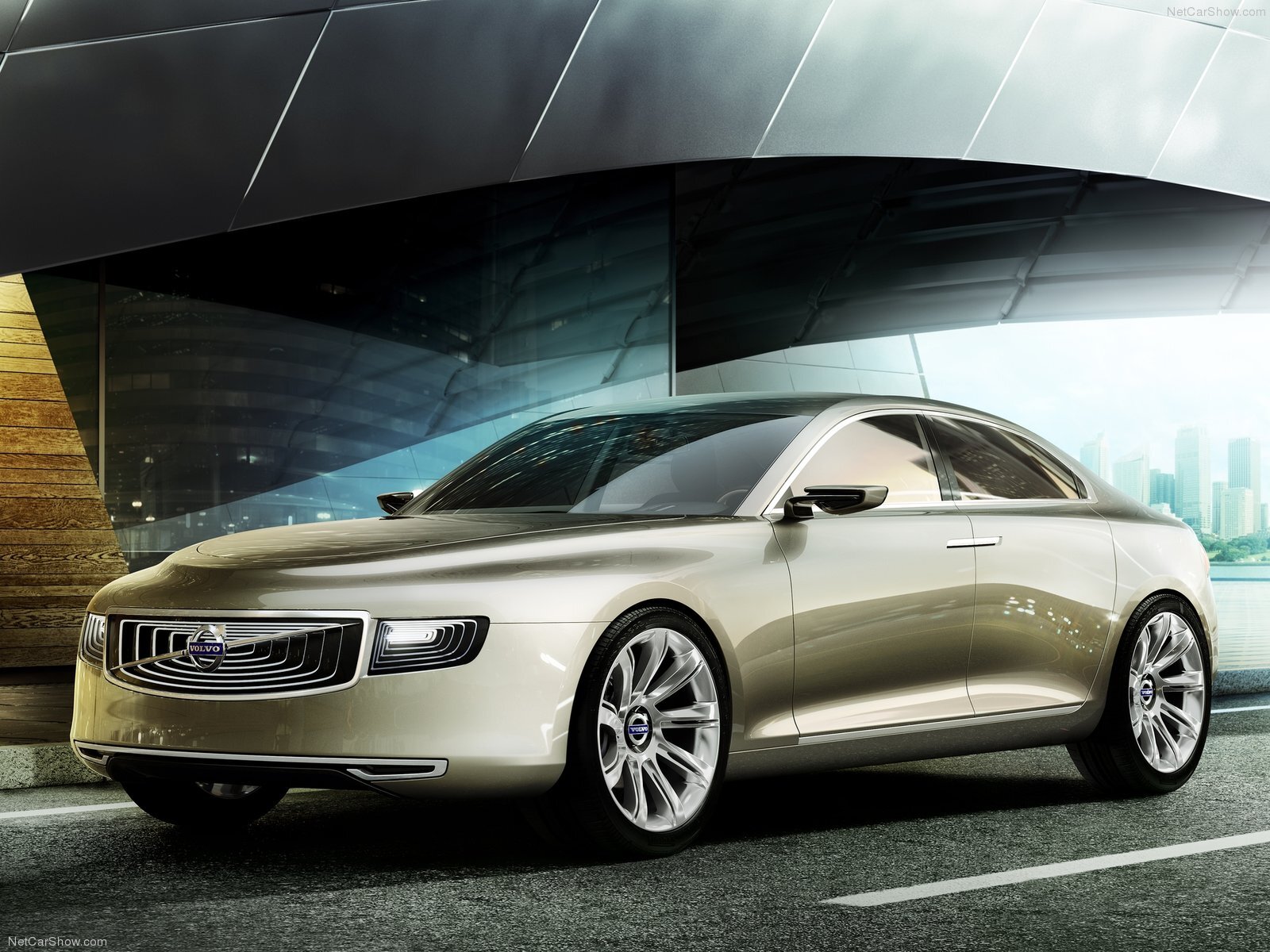 Cars volvo universe concept Desk Mat Stitched