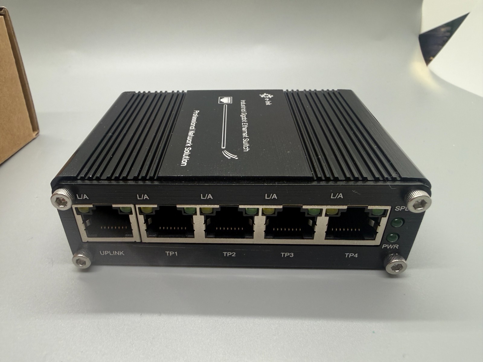e-lnk LNK-IMC005G Mini Industrial 5 Ports Gigabit Ethernet Switch